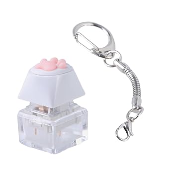 Amazon.co.jp: jiingekk キーキャップキーホルダー、シリコーン
